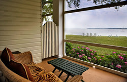 Beach Views Vacation Rental - Private Waterfront Porch at Sandaway in Oxford, MD