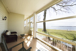 Waterfront Queen Room with Porch
