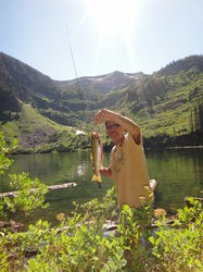 Alpine Lake Fishing