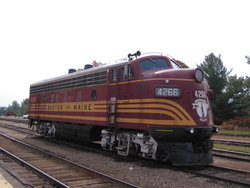 Conway Scenic Railroad Engine New Hampshire