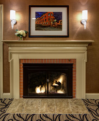 Lobby Fireplace