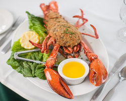 Baked Stuffed Lobster Plate Pick