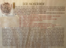 DER MOSERHOF - GEZEICHNET VON EMIL JAKSCH