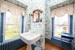 Bay View King Jr. Suite's Victorian Bathroom