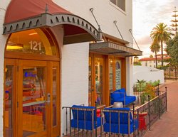 Front Patio of Hotel Indigo Santa Barbara