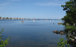 Saco River Harbor Biddeford Maine