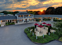 Port Inn Dusk Exterior