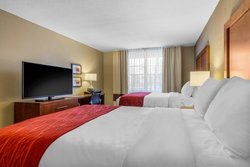 2 Double Beds