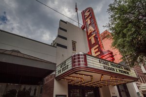 Stateside At The Paramount Exterior Atx Tv Fest Marquee