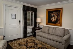 Couch Seating In Living Space Of Suite