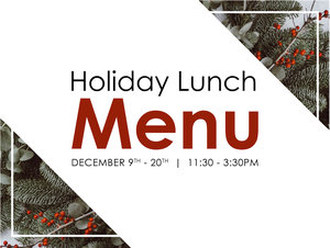 Holiday Lunch Web Banner