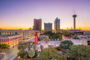View Of Downtown San Antonio