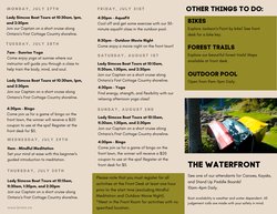 Sample Summer Recreation Guide