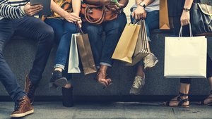 Group Of People Shopping