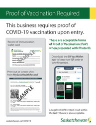 Vaccination Requried Business