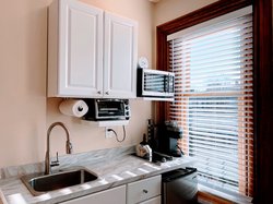 Double shared bath Kitchen