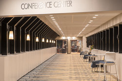 Indoor Bridge Connecting to Conference Center