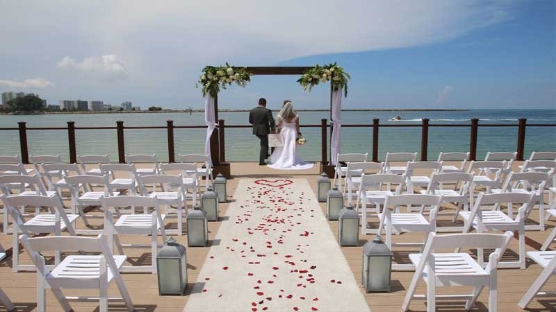 Weddings On Clearwater Beach Fl Hotel Cabana