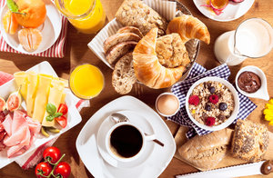 Large Breakfast Spread