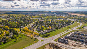 Residential Area In Okotoks Alberta