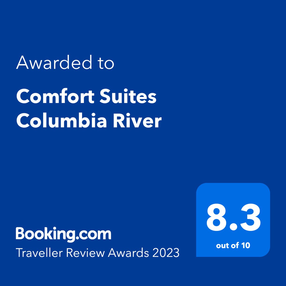 Booking.com Award 2023